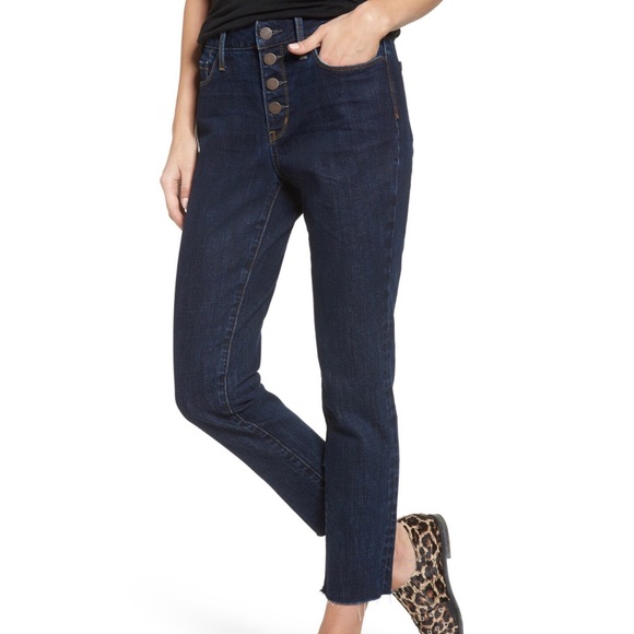 Treasure & Bond Denim - Treasure and Bond Loose Skinny High Rise Ankle